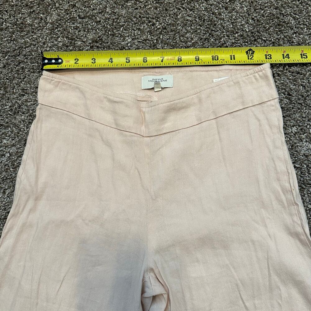 AVENUE MONTAIGNE Women's Alex Linen Pants Size 4 - Picture 8 of 10